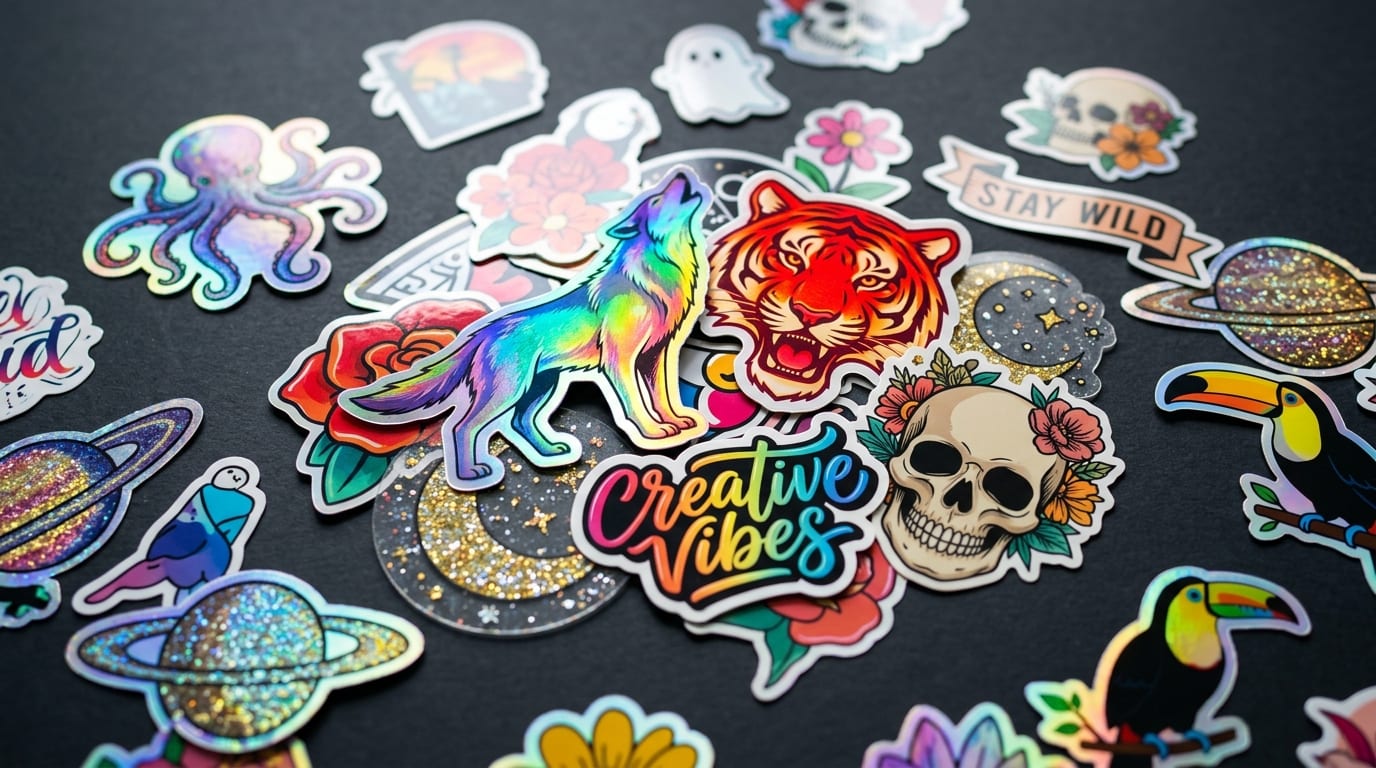 Colección de stickers y calcomanías Mosal Stickers